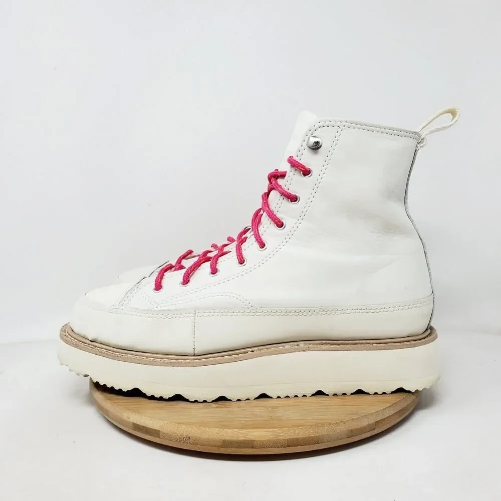Converse Chuck Taylor Crafted Boot Hi Shoes Womens 8‎ High Top Retro Sneaker